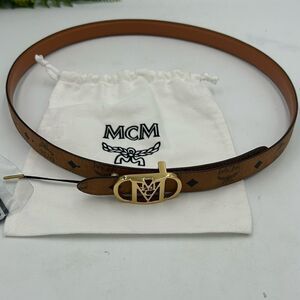 Women’s MCM reversible, leather belt, size 100 cm/medium